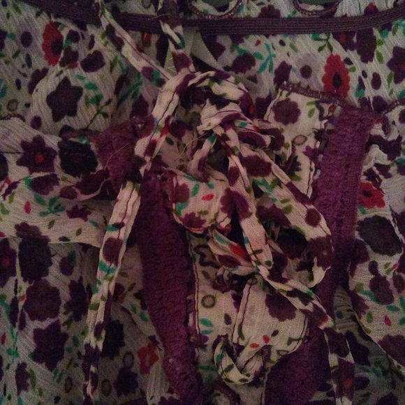 ⭐buy 2 get 1 free⭐Y2K asthetic, retro, peasant style crop top - Picture 2 of 5